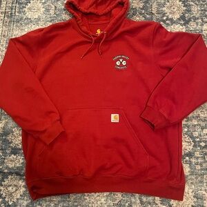 Carhartt Men's Bold Red Hoodie